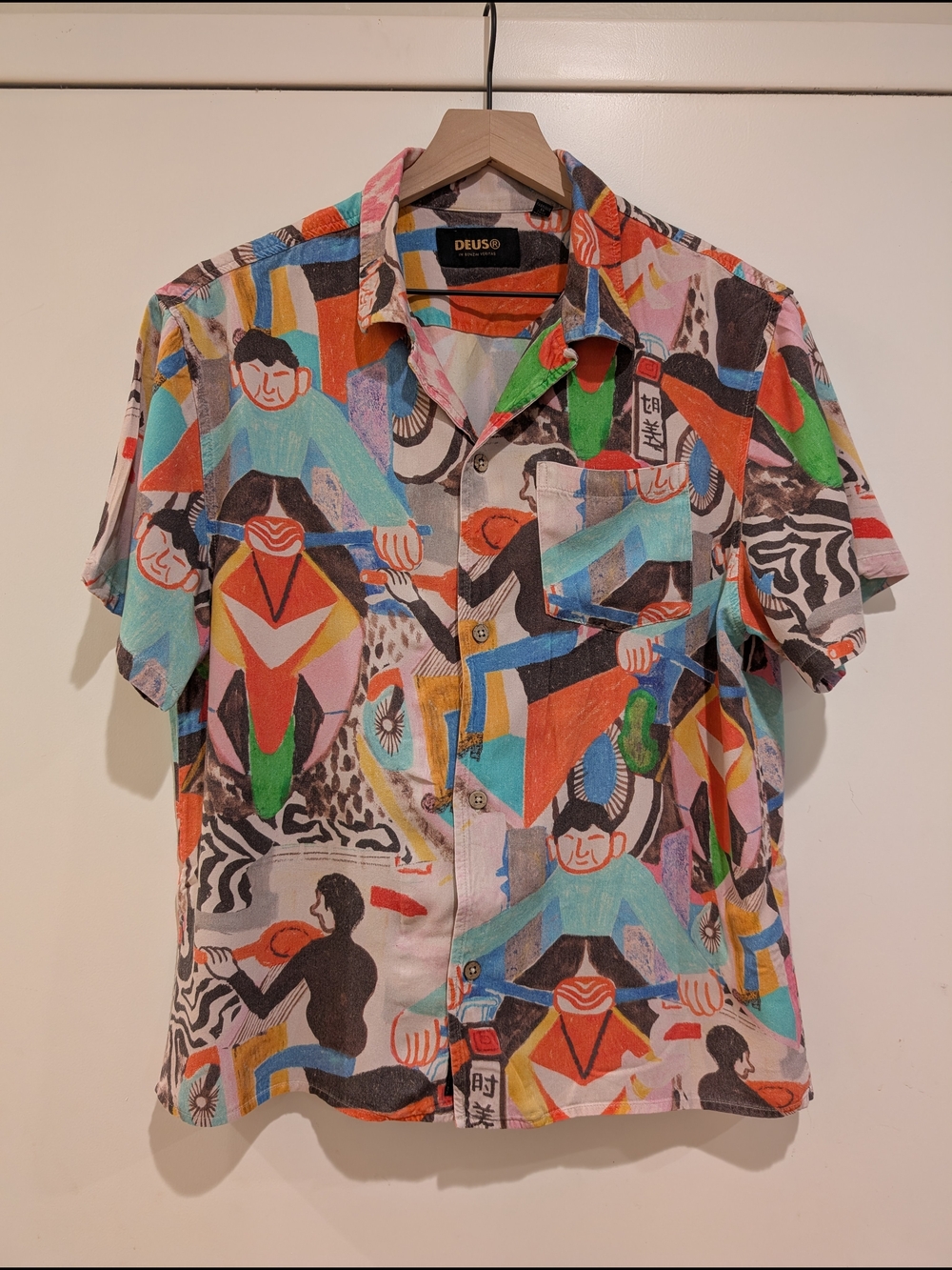 Deus ex machina Short-Sleeve Button-Down Shirt